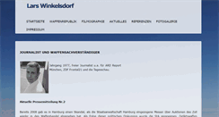Desktop Screenshot of lars-winkelsdorf.de